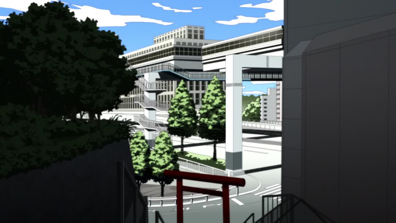 Скриншот из аниме Актеры ослепленного города