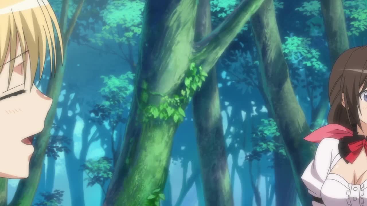 Скриншот из аниме Сияющие сердца: Без хлеба куска везде тоска