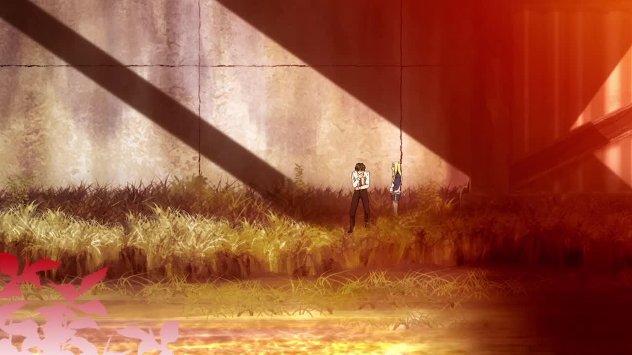 Скриншот из аниме Под Мостом над Аракавой
