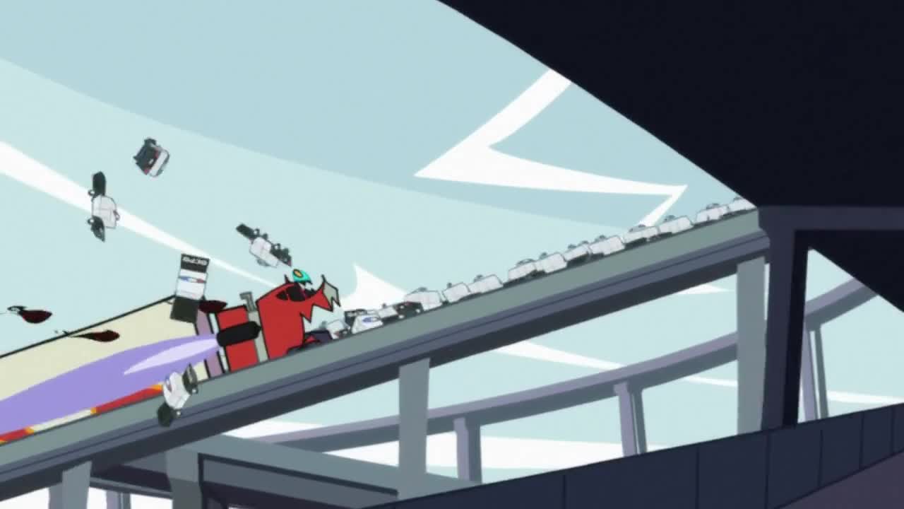Скриншот из аниме Труська, Чулко и пресвятой Подвяз