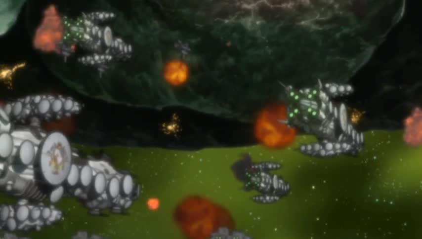 Скриншот из аниме Стеклянный флот
