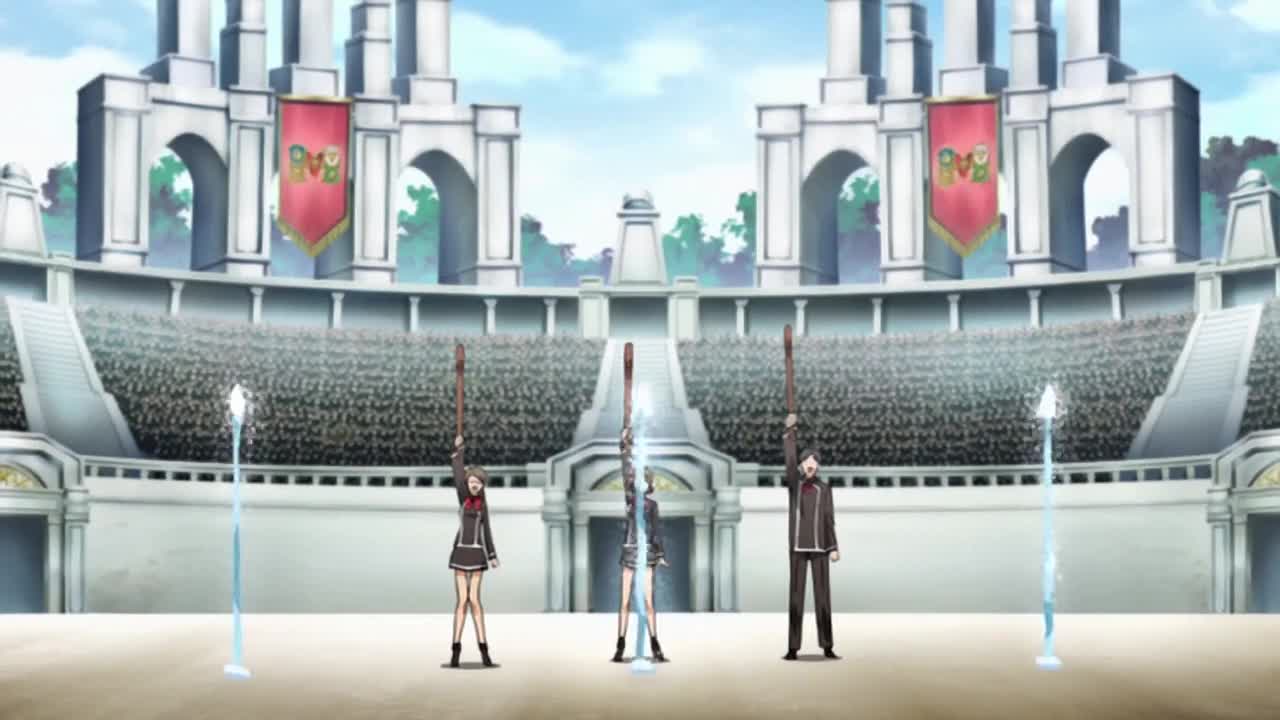 Скриншот из аниме Загадки Магической Академии 