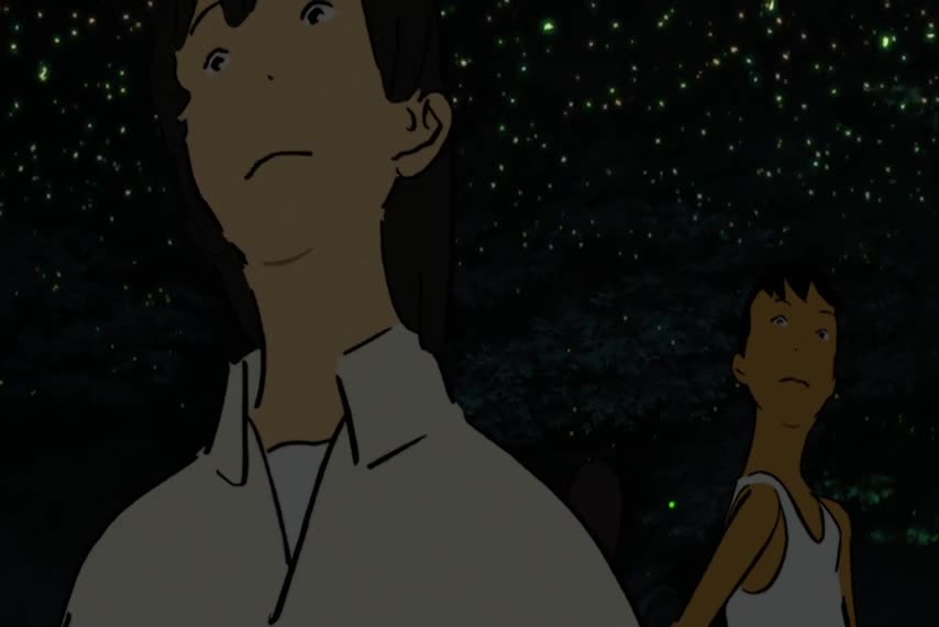 Скриншот из аниме Радужные светлячки: вечные летние каникулы