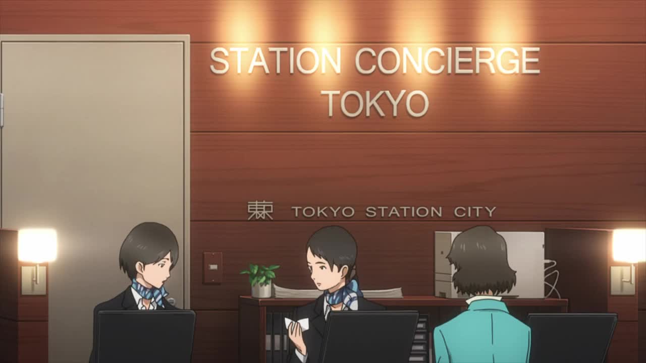 Скриншот из аниме К столетию станции Токио